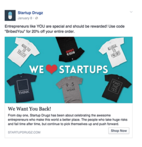 facebook ad retargeting