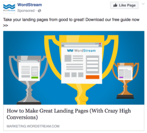 facebook ad example image