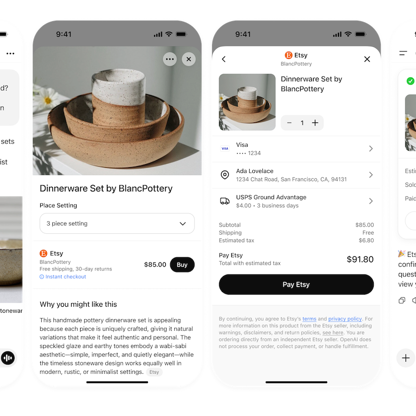 OpenAI Agentic Commerce Example